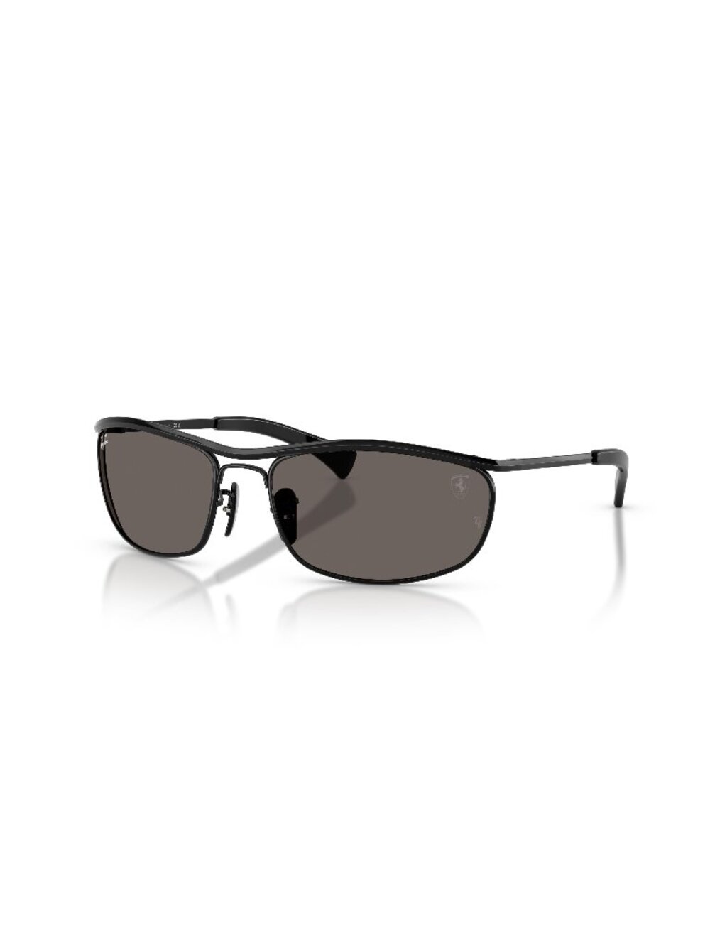 New Ray-Ban Unisex Sunglasses Black Grey Lens Metal Frame Ray Ban RB3819M F117B1